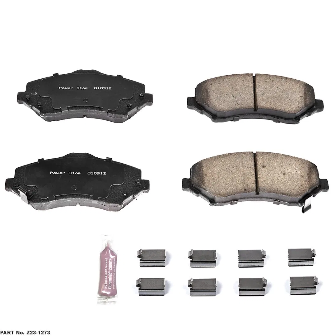 Z23-1273 – POWERSTOP Brake Pad, FMSI Number D1273 Carbon Fiber Infused Ceramic Set Of 4 With Hardware